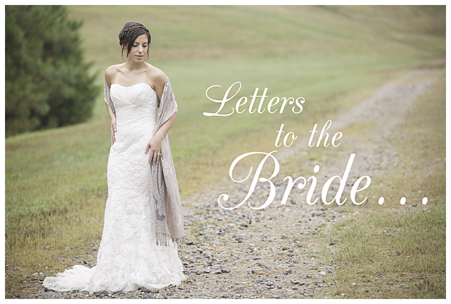 Letters to the bride