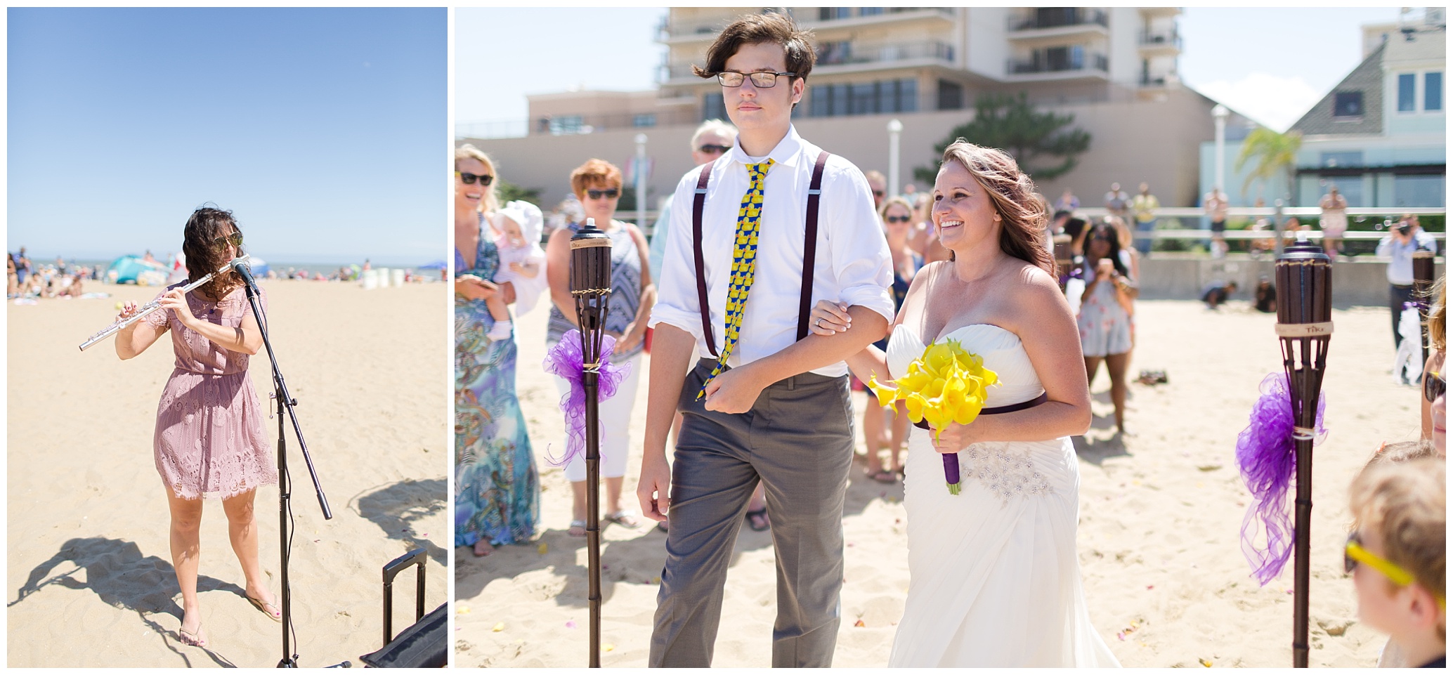 Sunday Fun-Day VA Beach Wedding Luke and Ashley Photography 