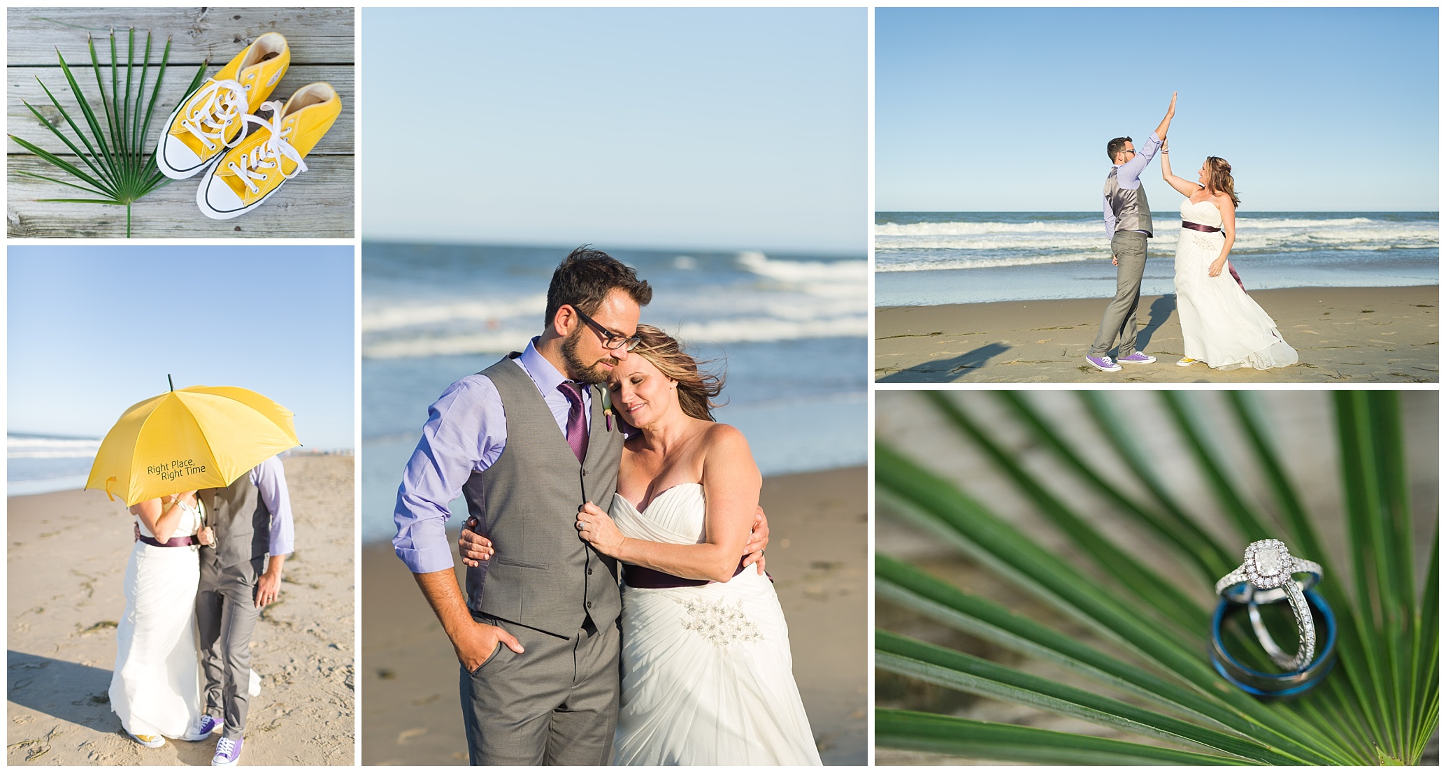 Sunday Fun-Day VA Beach Wedding Luke and Ashley Photography