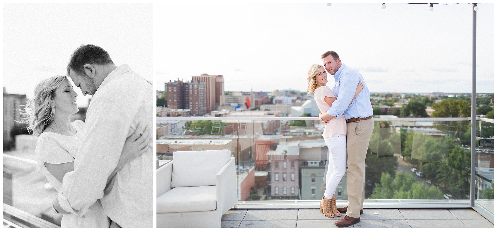 Quirk Hotel Engagement Session Luke and Ashley Photography