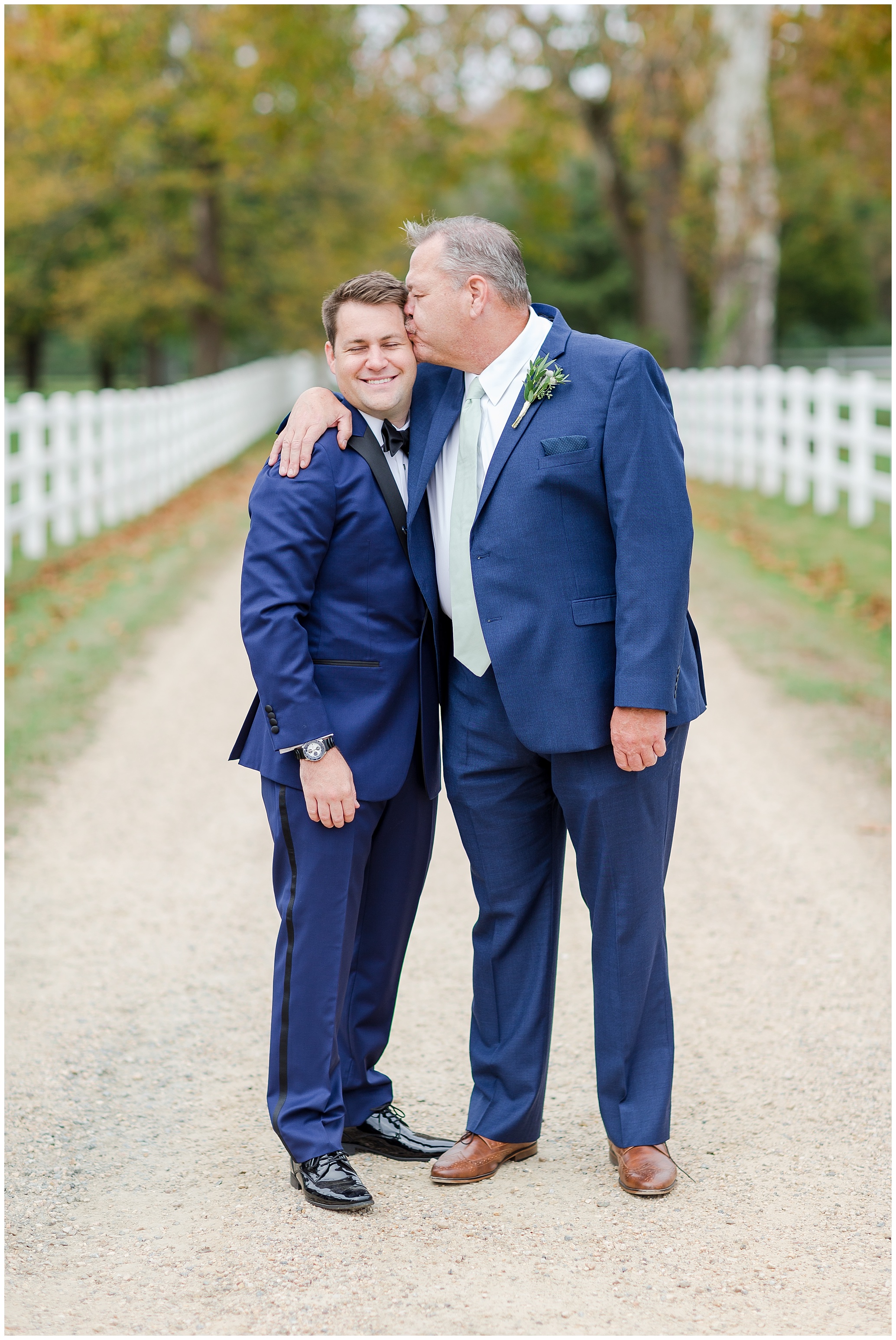 Navy Tux for groom Luke and Ashley Photography 