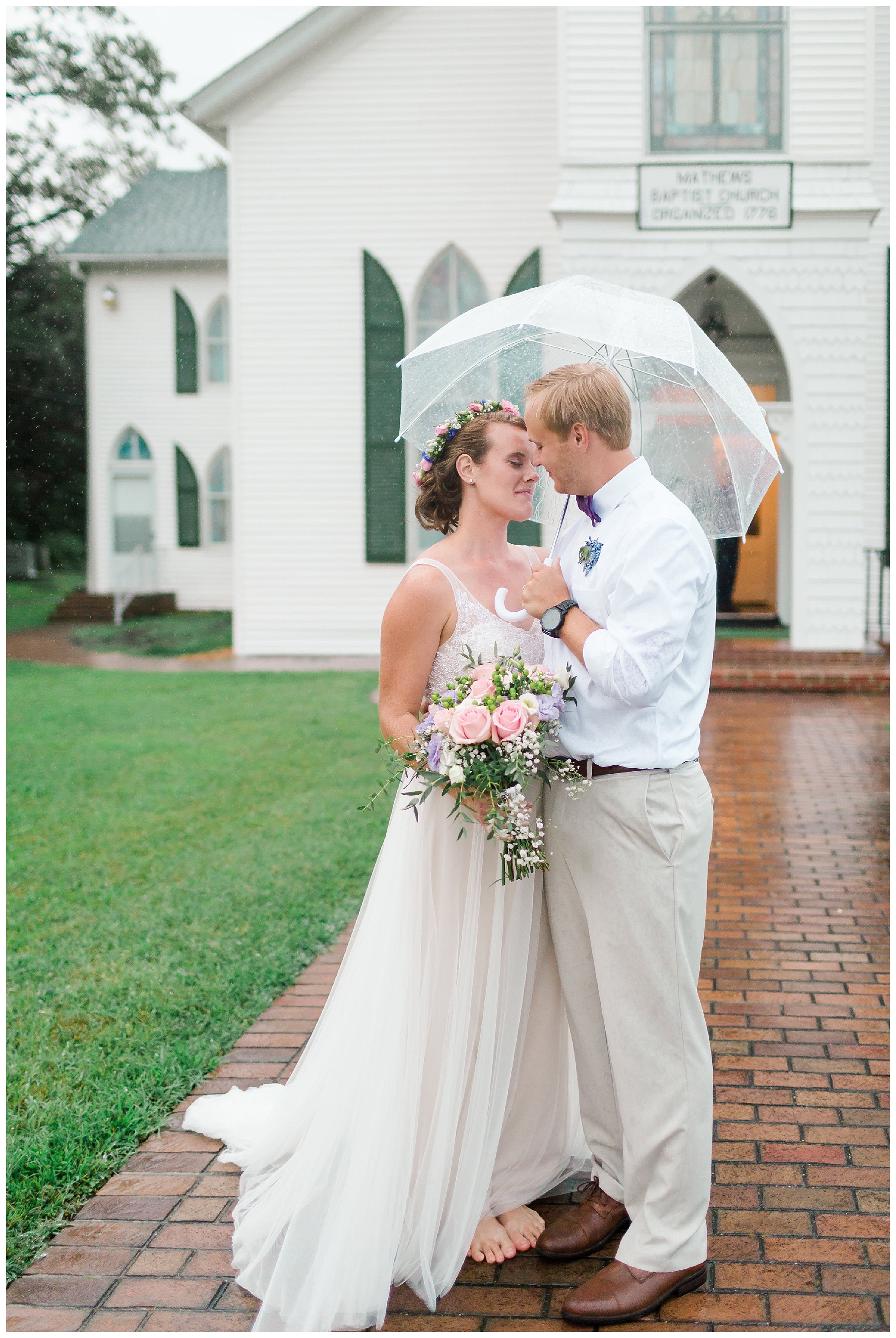 If it rains on your wedding day and how we handle the day. Luke and Ashley Photography