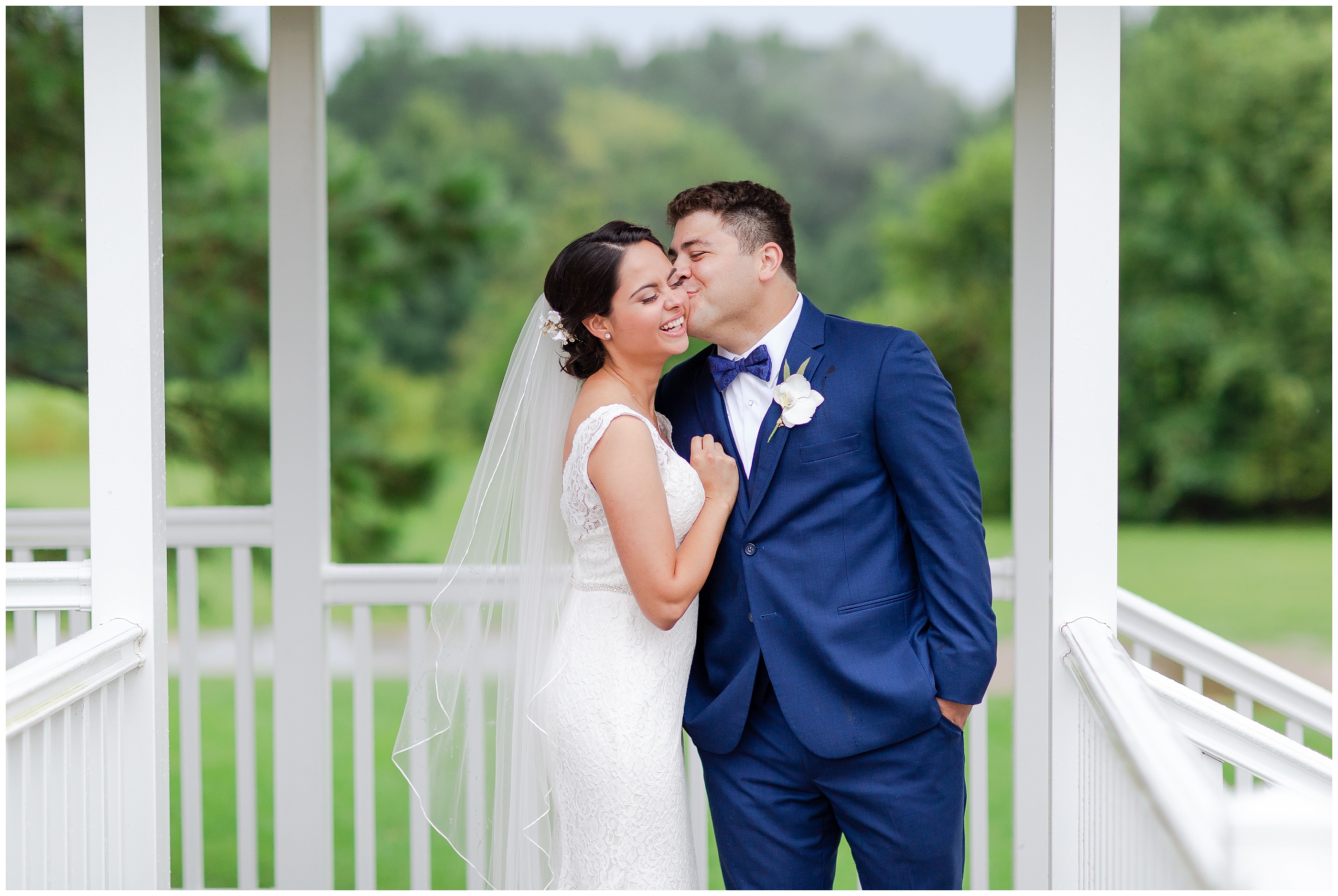 Lavender and Navy Blue Wedding Williamsburg winery wedding photographers Luke and Ashley photography