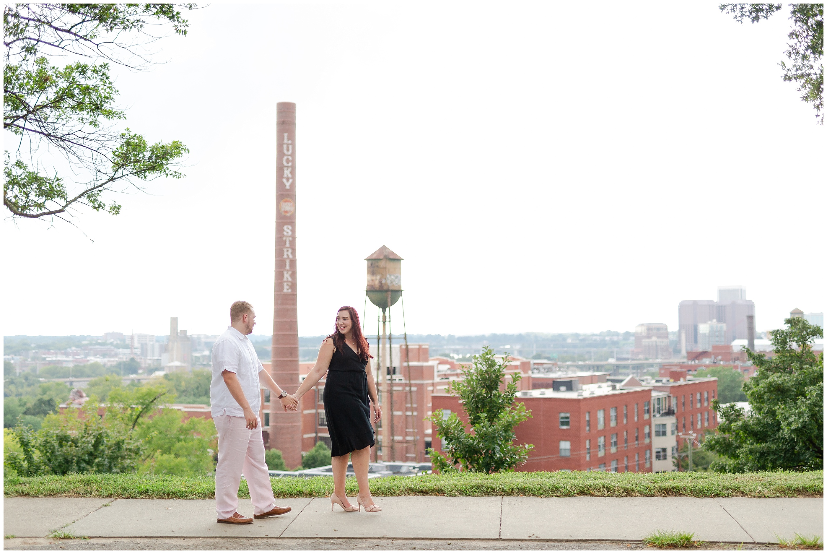 Libby Hill Park engagement session Richmond Virginia Photographers Luke and Ashley Photography