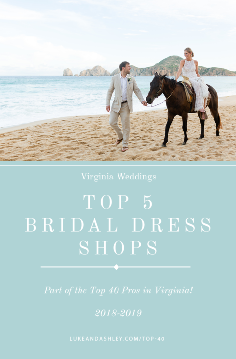 Top 5 Virginia Bridal Dress Shops 2018-2019