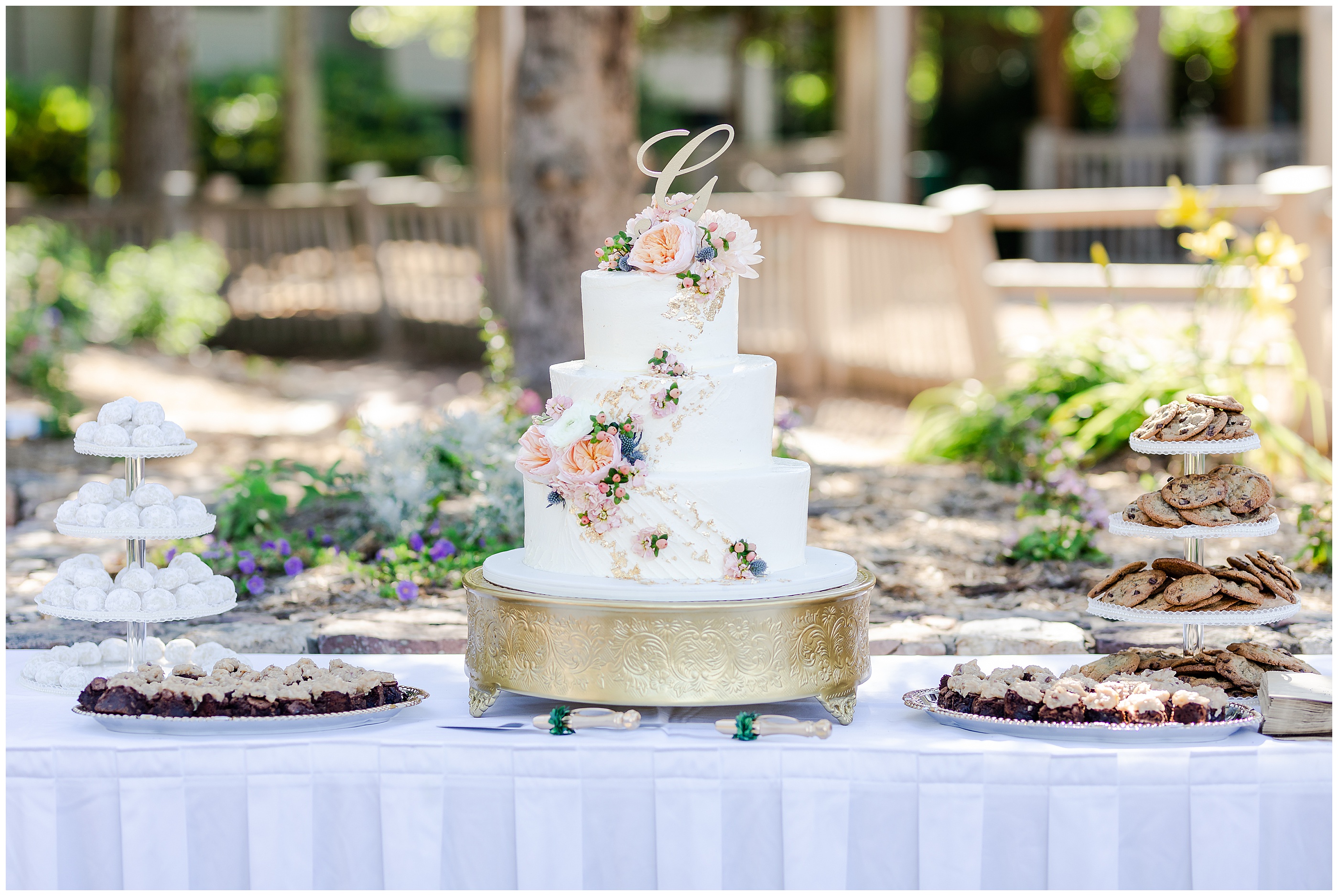 Cake by Pardox Pastry at Wintergreen Resort Luke and Ashley Photography