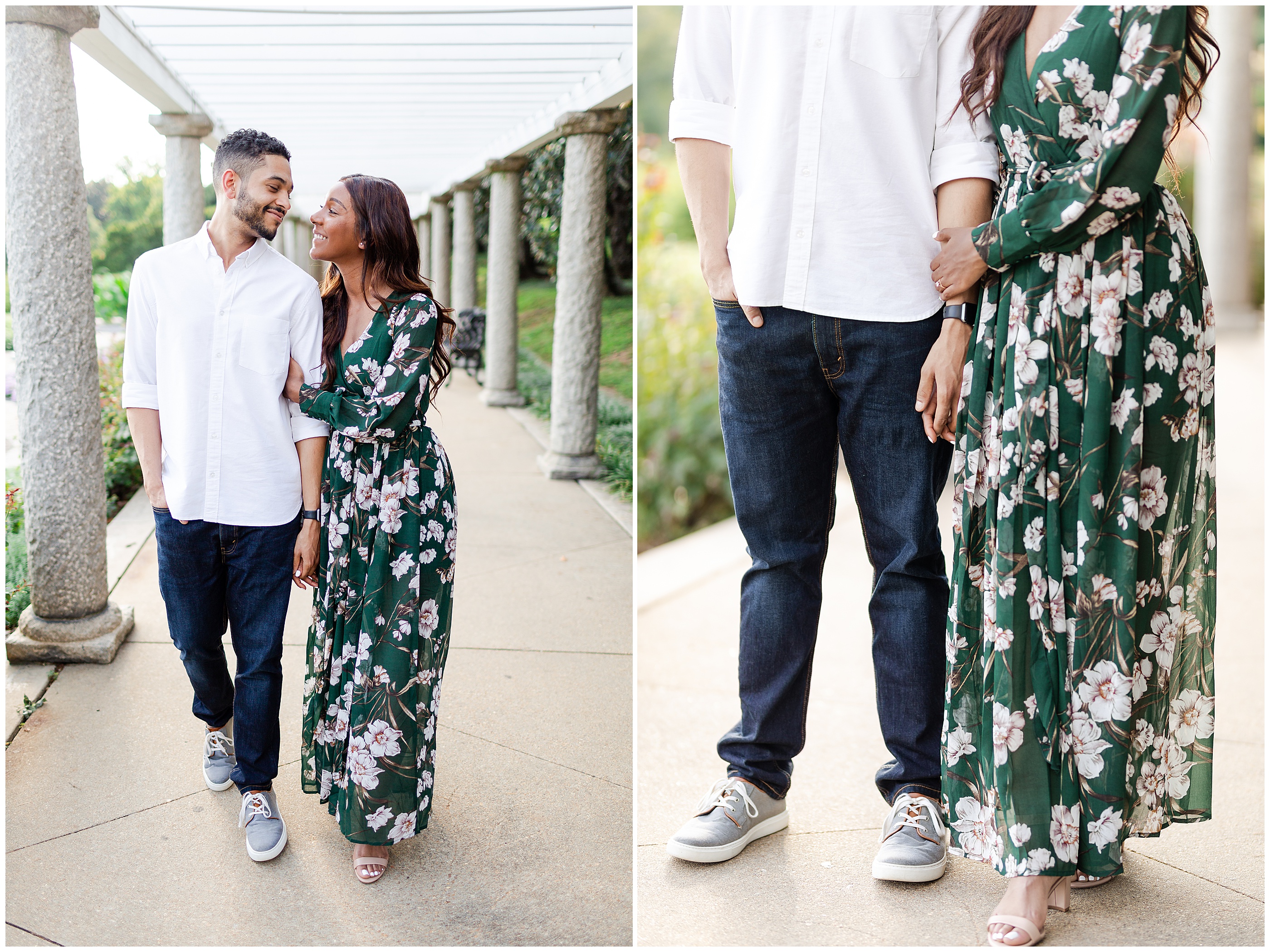 Engagement Session at Maymont in Richmond VA.  Luke and Ashley Photography