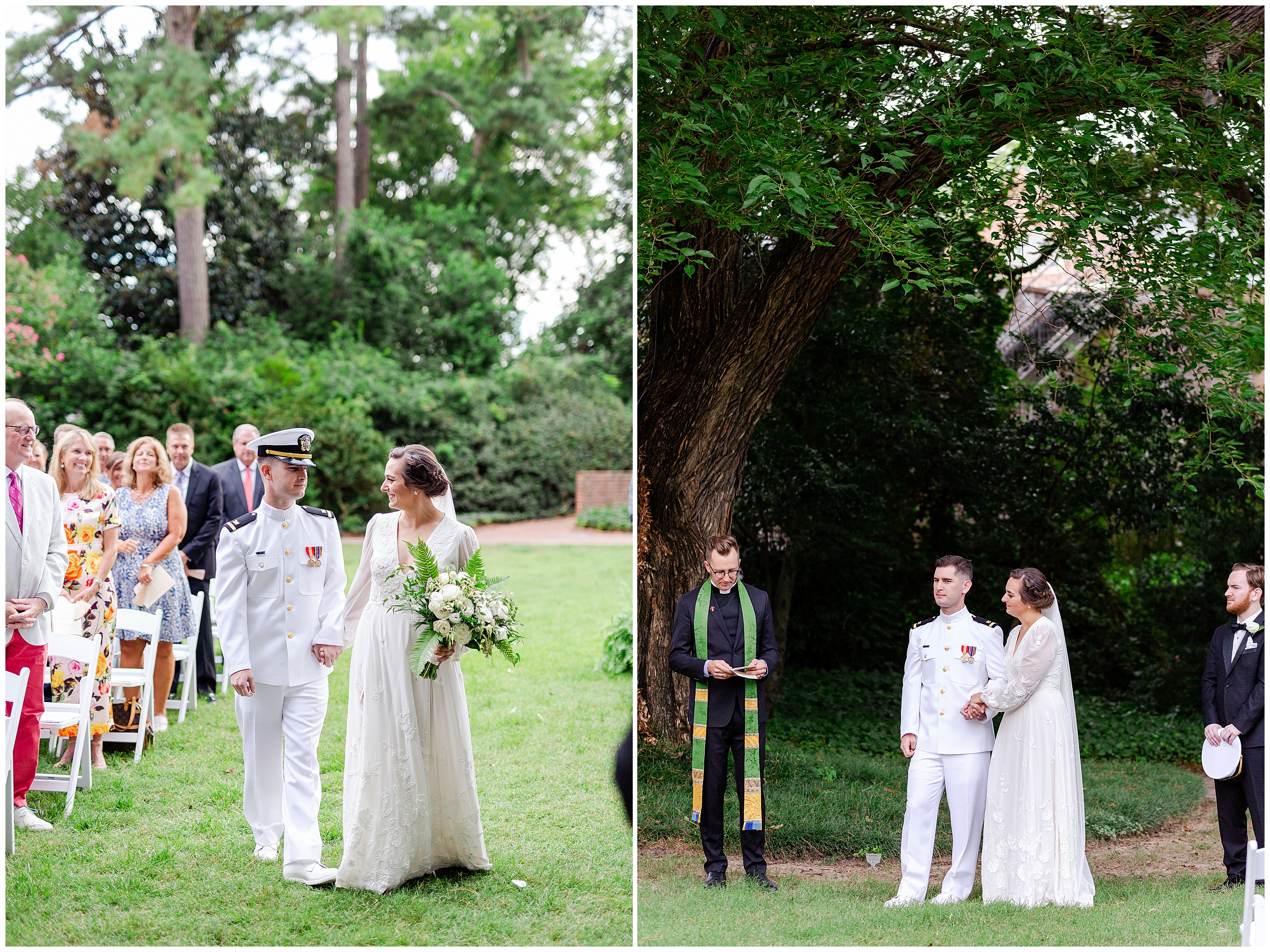 Oval Gardens wedding at the Williamsburg Inn Luke and Ashley Photography 