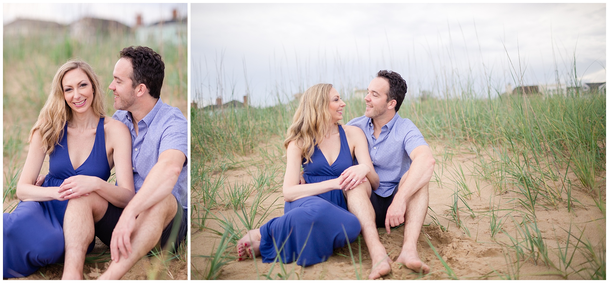 First Landing State Park Beach Engagement Session Luke & Ashley Photography