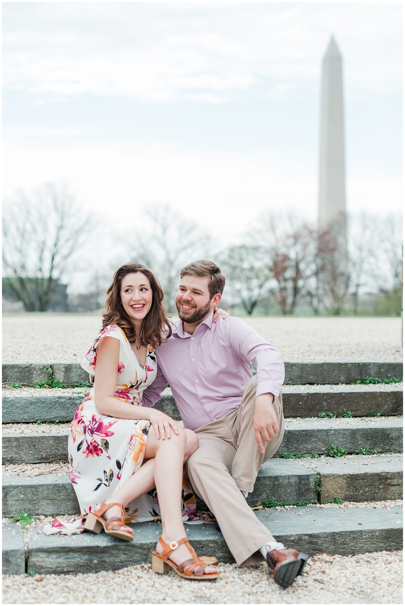 Engagement Photos in DC Luke and Ashley Photography