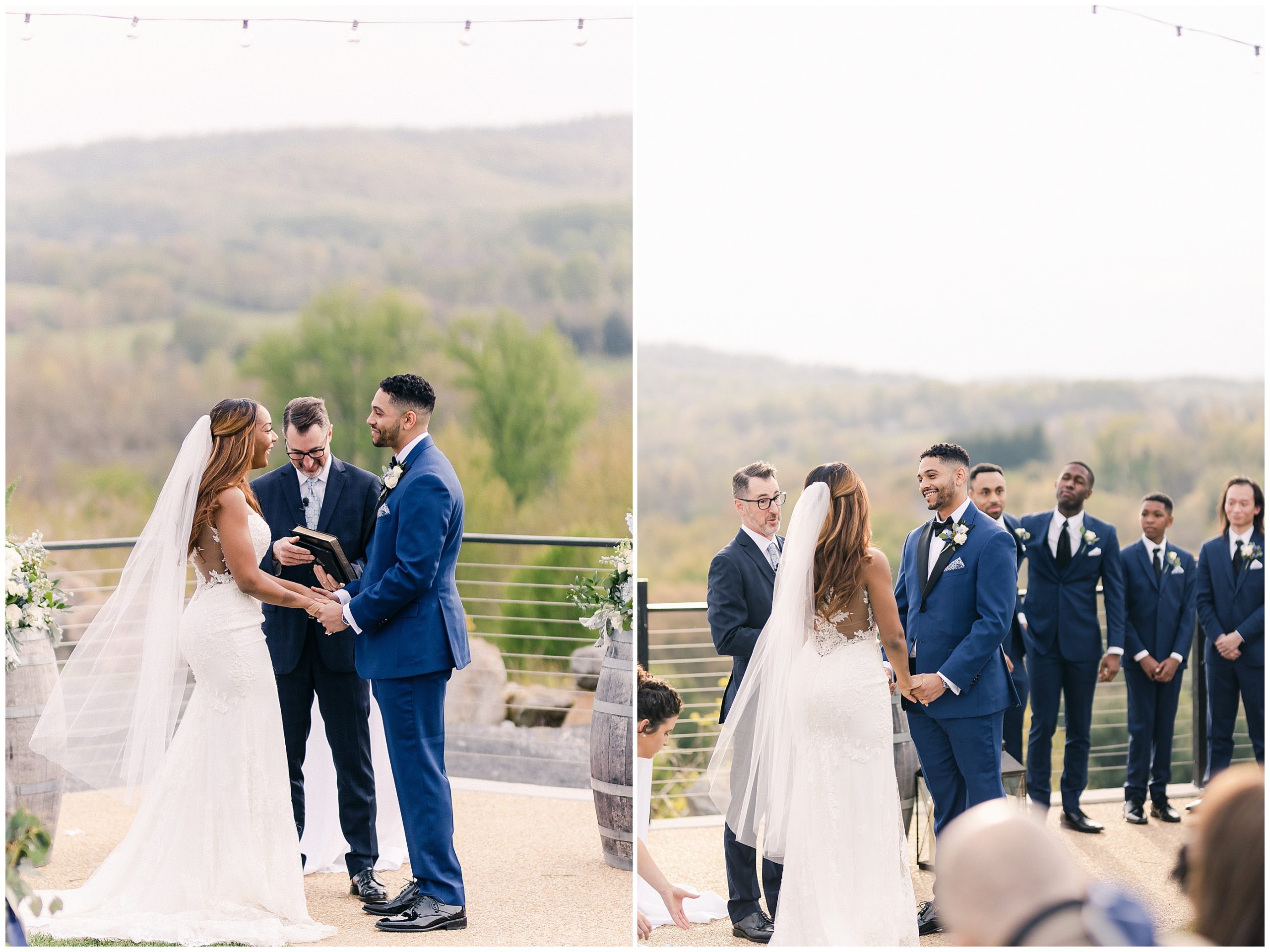 Blue Valley Winery Spring Wedding Luke and Ashley Photography