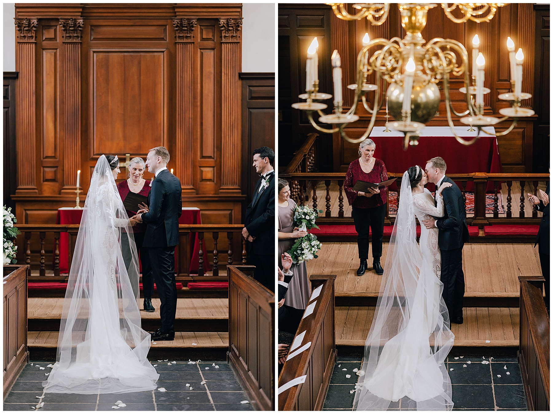 Wren Chapel Wedding by Luke and Ashley Photography 