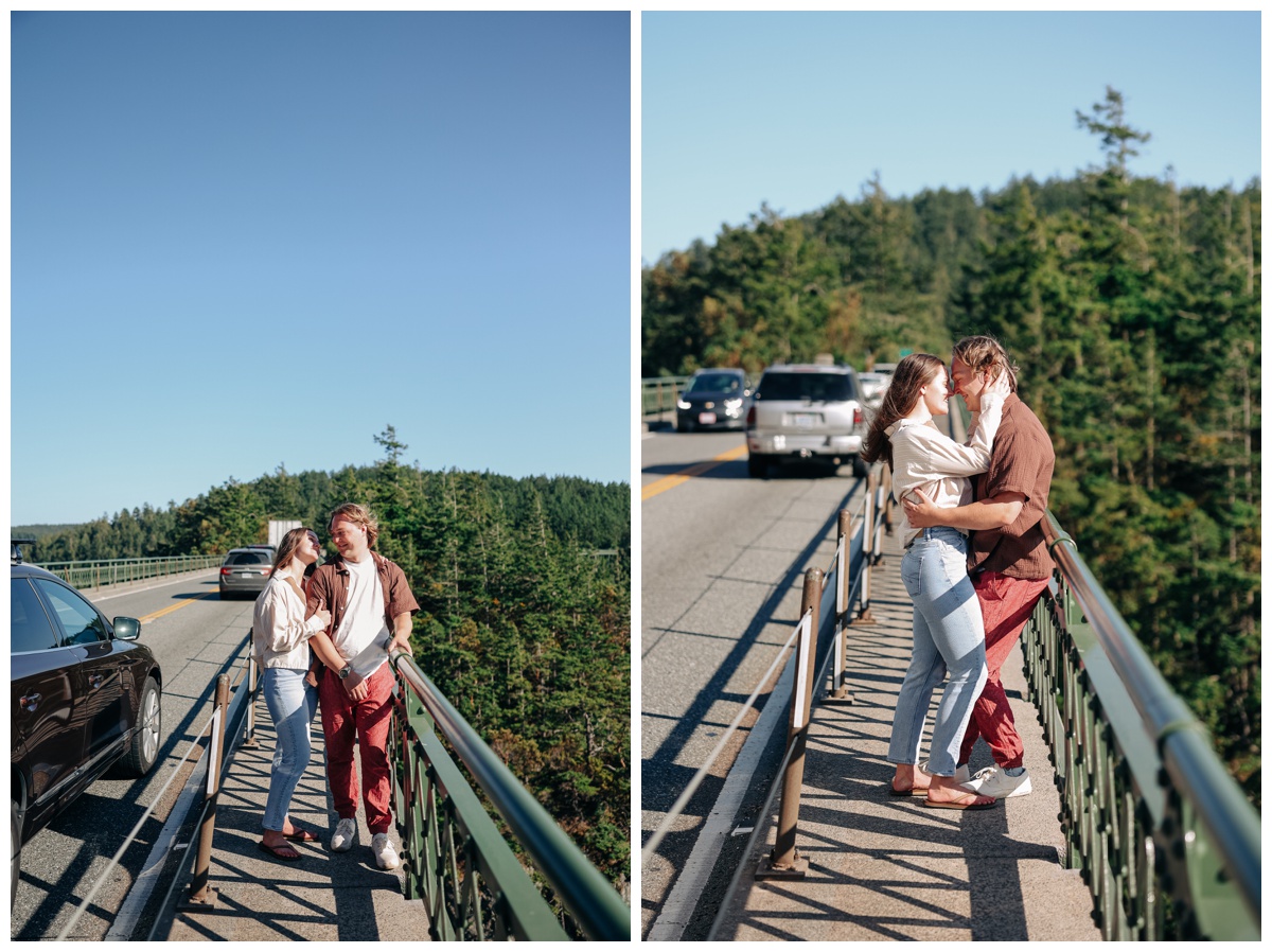 Deception Pass Engagement Session in Seattle Luke and Ashley Photography 